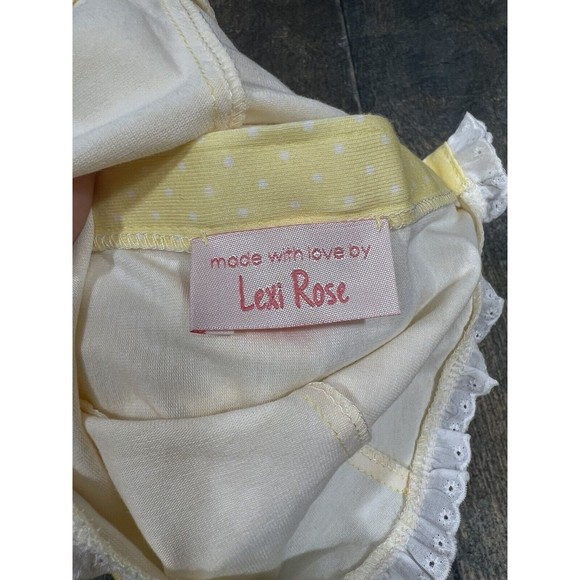 Lexi Rose Made To Match 18” Doll Clothes, Matches Omi Jo Yellow Dot House Tunic! - Picture 5 of 5